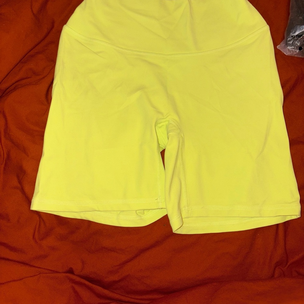 Women's Yellow Shorts